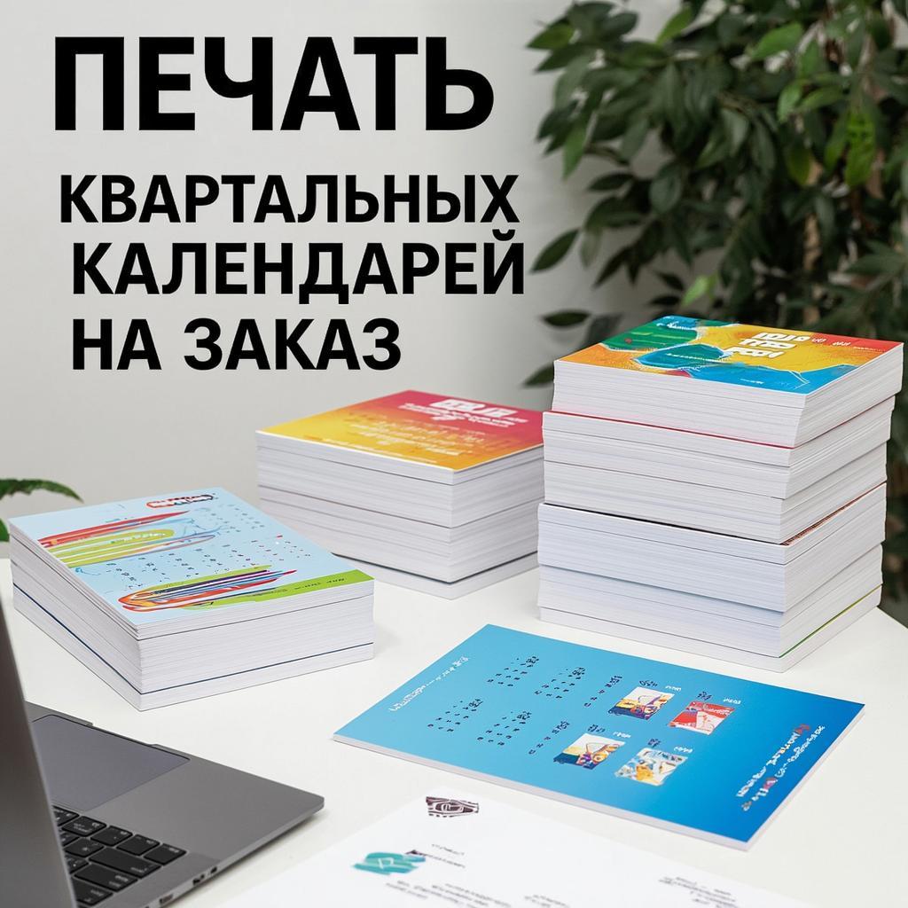 Календари квартальные на заказ - успешный инструмент для вашего бизнеса
