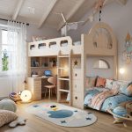 Чердак-кровать для детей — стиль и удобство в каждом сантиметре
