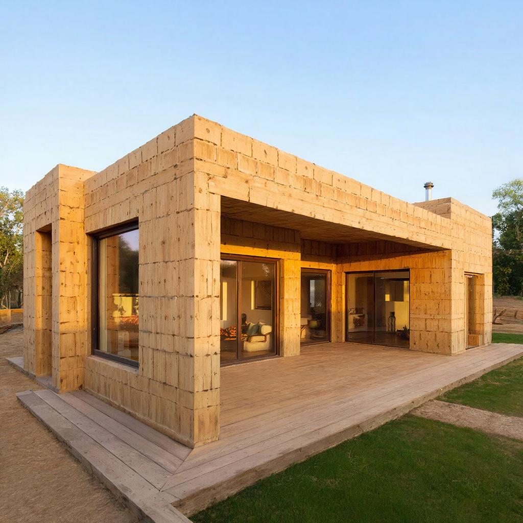 Арболит: Дыхание Природы в Каменных Объятиях – Наш Путь к Идеальному Дому